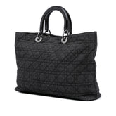 Extra Large Denim Cannage Lady Dior